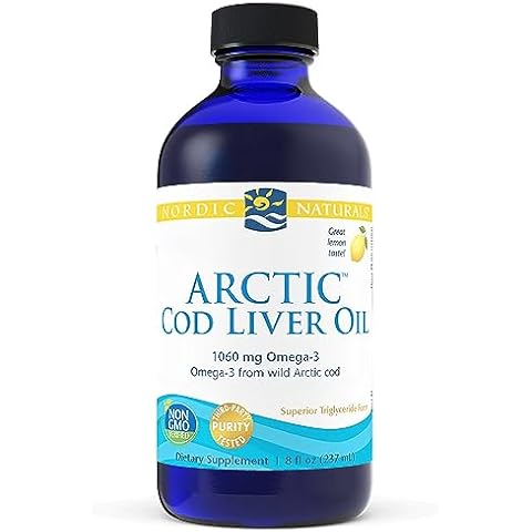 Nordic Naturals Arctic Cod Liver Oil, 1060mg Omega-3 Cover