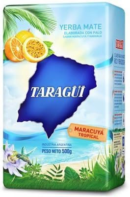 Taragi Yerba Mate - Passion Fruit (2 Pack, 1.17 LB Each)