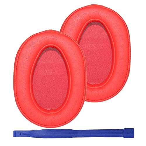 イヤーパッド交換用イヤーパッドプロテインPUレザーイヤークッション Sony MDR-100ABN WH-H900N H800ヘッドフォンと互換性あり