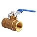 Price comparison product image ZTFM Copper Ball Valve Thickened Inner Ball Valve Water Pipe Tap Water Switch Thread Water Copper Valve DN8DN10DN15 DN20DN25,DN32, DN40, DN50, DN65, DN80, DN100 (Size : DN10)