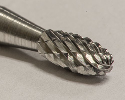 Fresa Burr Carburo Sólido Doble Corte SE-41 1/8" x 7/32" miniatura 4