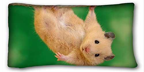 Decorative King Pillow Case Animals cute hamster rope 20"36" One Side