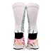 VAFZASC Women's Socks Non Slip Fashion Mid Calf Dress Socks Compatible with Pink Unicorns Face, Outdoor Cycling Decor for All Seasons