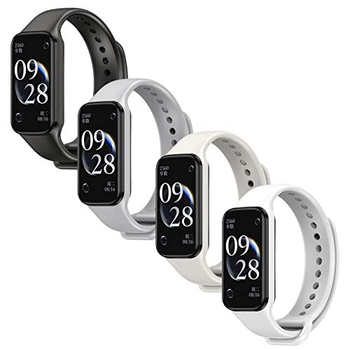 4�p�b�N �o���h �R���p�`�u�� Xiaomi Redmi Smart Band 2 �o���h �V���R�� Redmi Band 2 �V���R���o���h �����o���h �V���R���� ������� �l�C �y�� �V���I�~ Redmi Band 2 �����x���g ���f�B�[�X �����Y