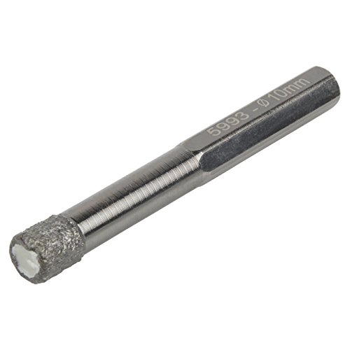 wolfcraft Dry Drill Bit, Diamond Coated, Hexagon Shank