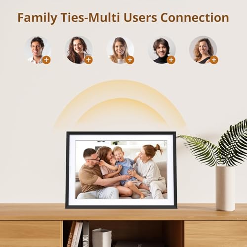 Image of Dragon Touch 10.1'' WIFI Digital Picture Frame - 1280*800 HD IPS Touch Screen Digital Photo Frame Display, Auto-Rotate, Share Photos /Videos Instantly via Free App Best Gifts for Birthday, Wedding, Mom