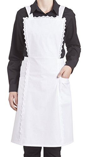 Leiber Cocktailschuerze weiss