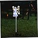 KESYOO Solar Angel Grave Light Decoration Solar Lamp Decor for Cemetery Garden Easy to Use for Driveway Patio Pathway No Tools Required