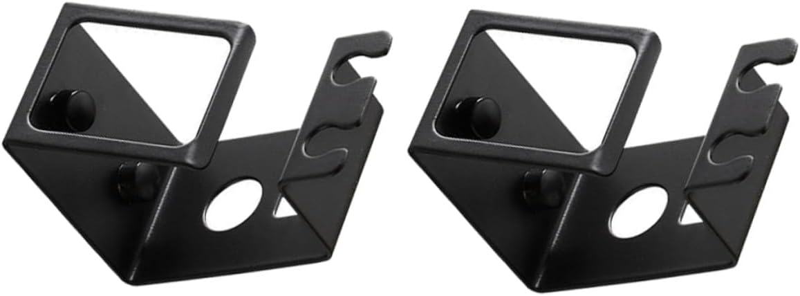 2pcs Stainless Steel Toothbrush Holder Rack Wall Mounted Bathroom Organizer Cup Shelf Self-draining Tooth Brush Storage for Toothpaste and Washing Gadgets