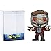 Produktbild Star-Lord (Chase Edition): Guardians of The Galaxy 2 x Funko POP! Marvel Vinyl-Figur & 1 POP! kompatibles PET-Kunststoff-Schutz-Set [#198 / 12784 - B]