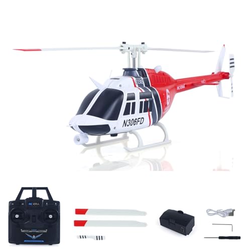 Hélicoptère RC Bell206 C138 stable et facile à piloter pour débuter le modélisme sans crash