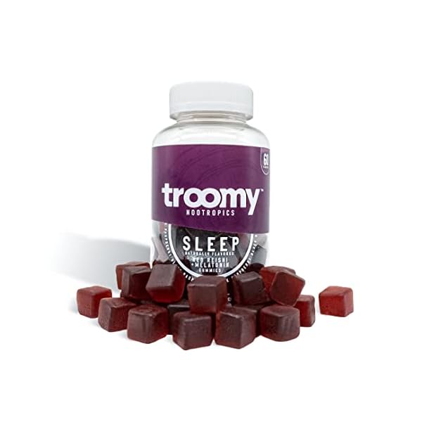 Troomy Sleep Reishi + Melatonin Great Tasting Mushroom Gummies ...