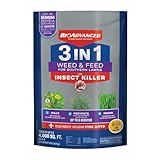 BioAdvanced 3-in-1 Weed & Feed for Southern Lawns Plus Insect Killer, 10lb, Granules
