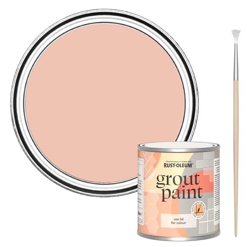 Rust-Oleum Orange Ultra-Durable Grout Paint - Coral 250ml