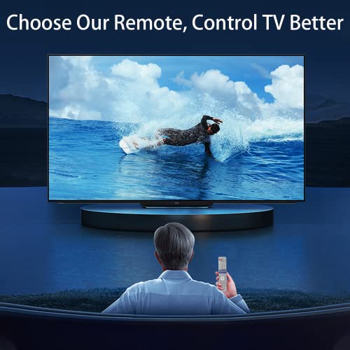 EUR7662Y30 Remote Control Compatible with Panasonic DVD Home Theater Stereo System SA-HT740 SA-HT743 SA-HT744 SA-HT940 SA-HT740P SC-HT740 SC-HT743 SC-HT744 Replacement Controller with Batteries