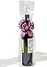 10 Clear Cello/Cellophane Wine Bottle Bag - 4