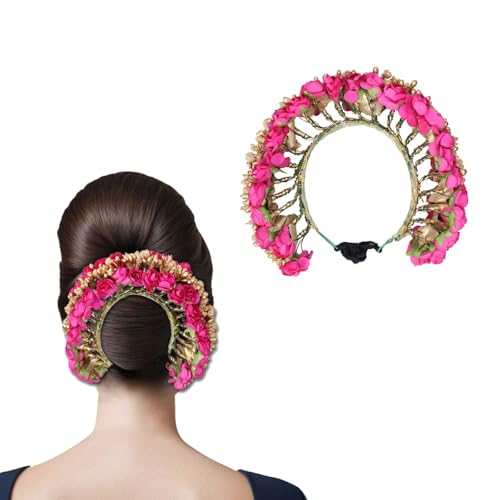 Image of Majik Bun Decoration Hair Gajra For Women And Girls Wedding, Party Hair Decoration Hair Accessories (M4)