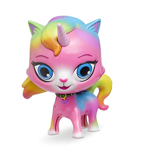 Rainbow Butterfly Unicorn Kitty Groovin Heads Unicorn Bobble Head toy, MultiColored, 40138
