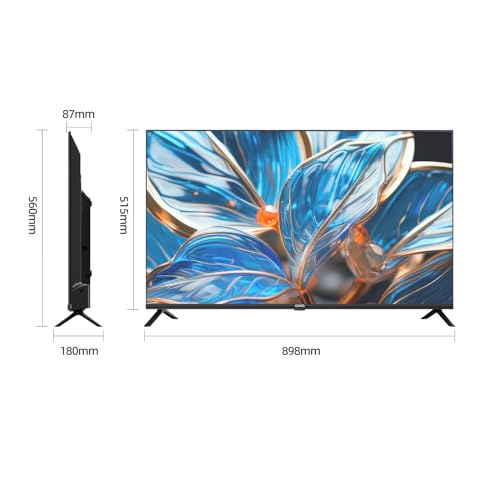 CHIQ L40QG7V 40 Zoll QLED TV, HDR10, Rahmenloses Design, Google TV, Google Assistant, Chromecast Built-in HDR10 und HLG, Quad-Core A55 CPU, 2,4/5 GHz Dual-Band-WLAN, DBX-tv – Bild 5