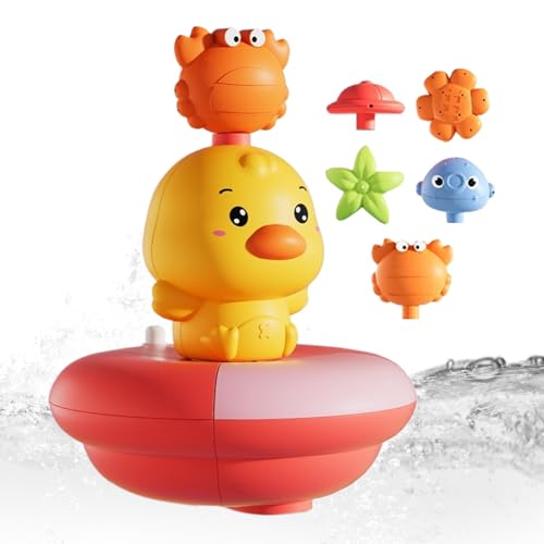 Canard électrique de bain interactif pour s'amuser à la plage et en piscine