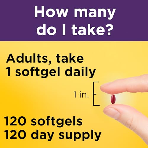 Nature Made Hair Skin and Nails with Biotin 2500 mcg, Dietary Supplement For Healthy Hair Skin and Nails Support, 120 Softgels, 120 Day Supply - Image 6