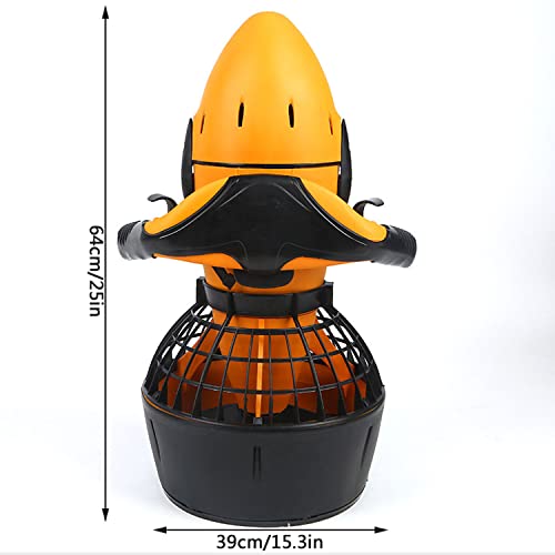Onderwaterzeescooter, duik-zwemboosters met batterij, elektrisch 300W, voor watersporten Zwembad & duiken & snorkelen & zee-avonturen - Image 5