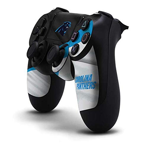Skinit Decal Gaming Skin Compatible with PS4 Controller - Officially Licensed NFL Carolina Panthers Design