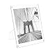 Isaac Jacobs International Plain Acrylic Magnetic Frame (8x10)
