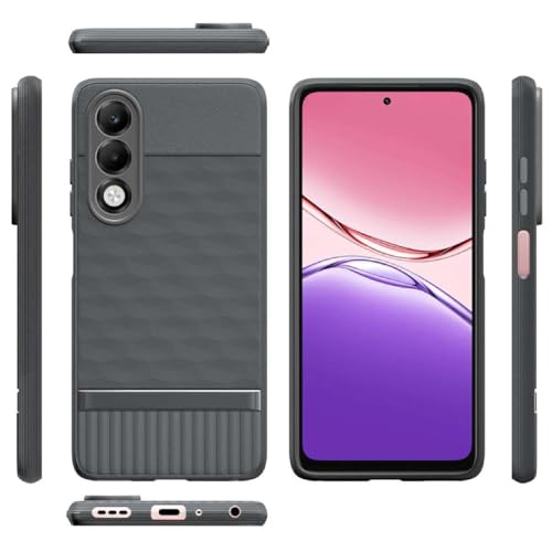 Image of Shockproof Case for Oppo K13x 5G | Full Camera Protection | TPU Flexible Back Cover for Oppo K13x 5G (Graphite Grey)