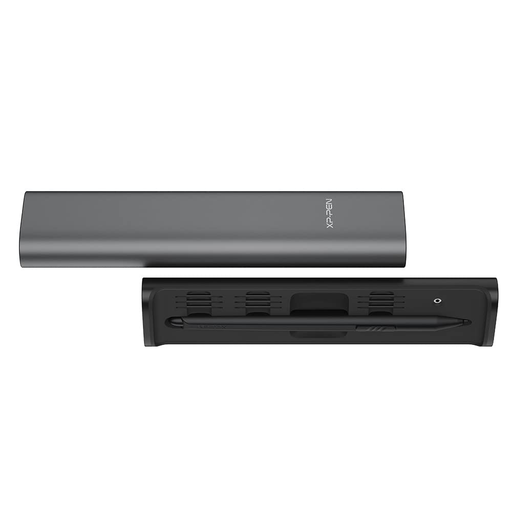 XPPen PH20B (X3 Elite Plus) Stylus con gomma digitale, X3 Smart Chip, supporto funzione inclinazione ± 60°, pressione penna 8192, per XPPen per Artist Pro 16, Artist (2nd Gen), Deco M/MW/L/LW Drawing