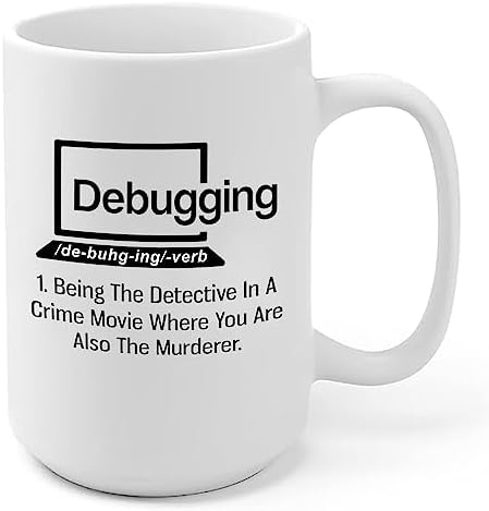 Amazon.com: Panvola Stages Of Debugging Computer Programmer Gift Funny ...