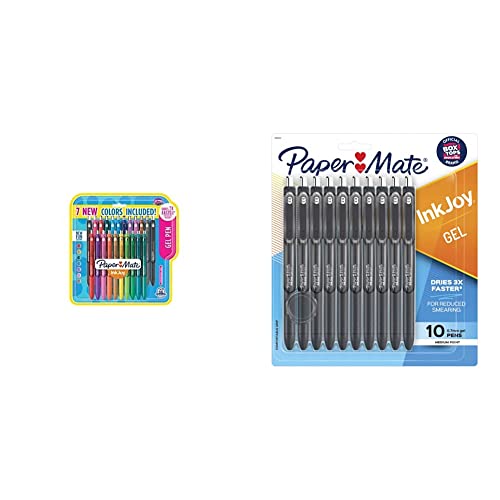 Paper Mate InkJoy Gel Pens (10 unidades) tinta negra