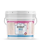 Unpretentious Raised Donut Mix, 1 Gallon, Baking & Frying, Light & Fluffy, Tender & Flaky (96 Ounce)
