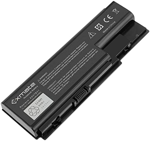 Exmate Batterie AS07B31/AS07B32/AS07B41/AS07B42/AS07B51/AS07B52/AS07B61/AS07B71/AS07B72 pour Acer Aspire/eMachines/Packard Bell Laptop [6 Cellule 11.1V 4400mAh]