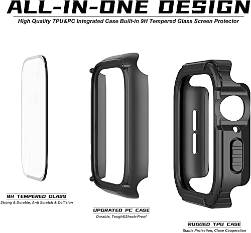 Image of Mizi Rugged Case for Apple Watch Series 8 /7 41mm - Black
