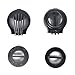 Set of 10 Activated Carbon for PM2.5 Filters with 4 Exhaust Valves Replacement Dust，Active Carbon Filters for Mesh or Neoprene Mask