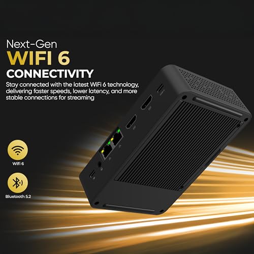 Image of SKULLSAINTS Nebula Mini PC & NAS Hybrid with 13th Gen N150, 12GB LPDDR5, Quad M.2 Slots (Up to 16TB), Dual 2.5G i226 LAN, WiFi 6, BT 5.2, USB3.2, HDMI 4K, Type-C PD