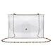 Clear Bag by Y&R Direct, Women's PVC Transparent Cross Body Bag Clutch Messenger Handbag Tote Shoulder Bag Clear Purse Stadium Approved, 9.056.1 inches