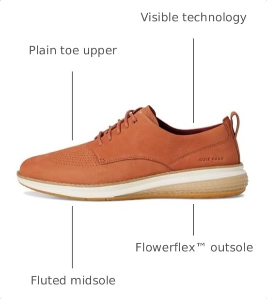 Image of Cole Haan Men's Og Energyweave Perforated Plain Toe Ox