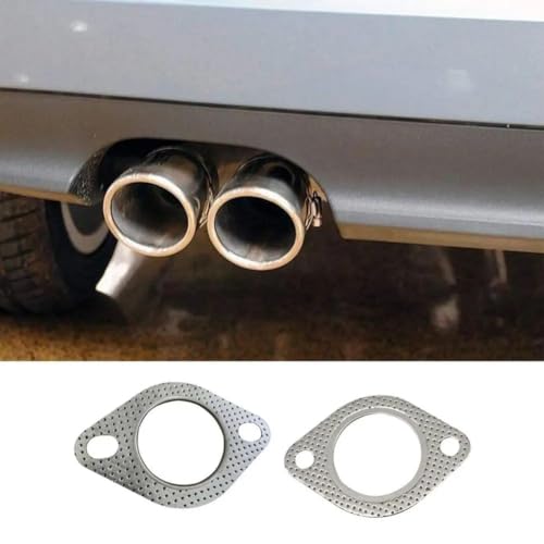 Image of YSIL 2.5 inch Exhaust Gasket 2-Bolt for Muffler Flange Manifold 2PCS | Replacement OEM#120-06310-0002 Car Accessories Repair Kit for Cars, Trucks
