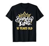 Birthday King Matching 10 years