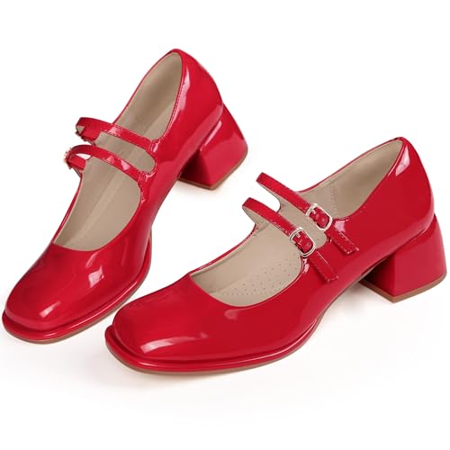 Escarpins Mary Janes à bout carré pour parfaire votre tenue de bureau