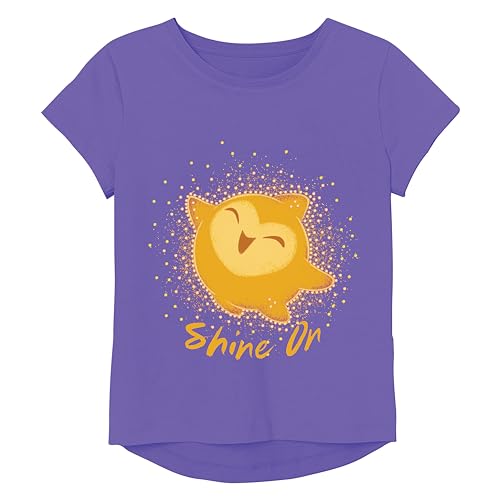 Disney Girls Wish Movie Asha Star & Valentino Short Sleeve T-Shirt-Sizes 2-16