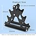 Small 3-Tier Steel Dumbbell Rack Stand, Compact Dumbbell Storage Holder for Home Gym, Office, and Garage (Rack Only)