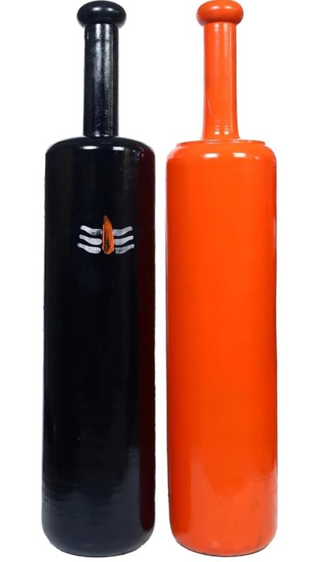 Zain Sports Mahakal-Colar Mugdar Clubbell Exercise Equipment Indian Club Karla Kattai Gada, Functional Training for Home Gym Full Body Workout 3Kg-image-1