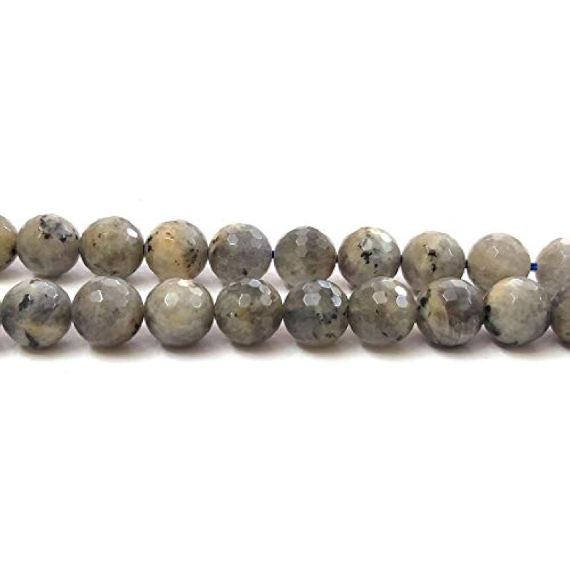 Labradorite 8mm Faceted Loose Stone Beads