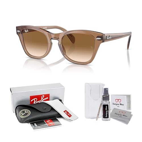 Ray-Ban RB0707S Square Sunglasses for Men for Women +BUNDLE with ACCESSORY EYEWEAR KIT2