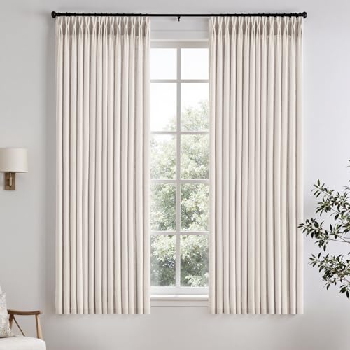 Memory Trained Pinch Pleated Curtains 72 Inches Long