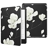 Matériau de qualité supérieure : Couverture rigide mince et légère en cuir PU de première qualité. L'intérieur en PC inrayable ajoute un confort au toucher et une couche de protection supplémentaire à votre lecteur électronique kindle colorsoft.