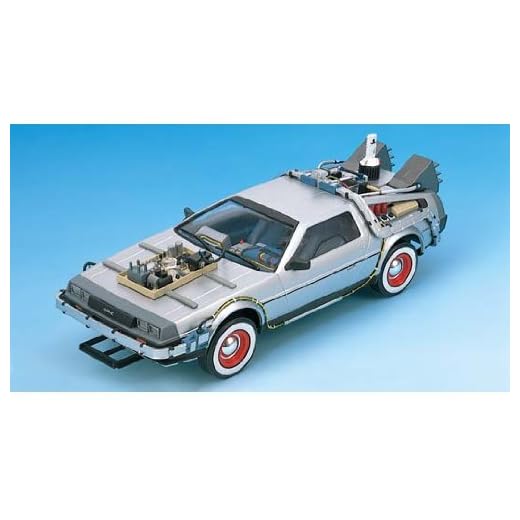 Dragon Models Back to The Future III Delorean Model Kit, Scale 1:24 [Toy] (japan import)